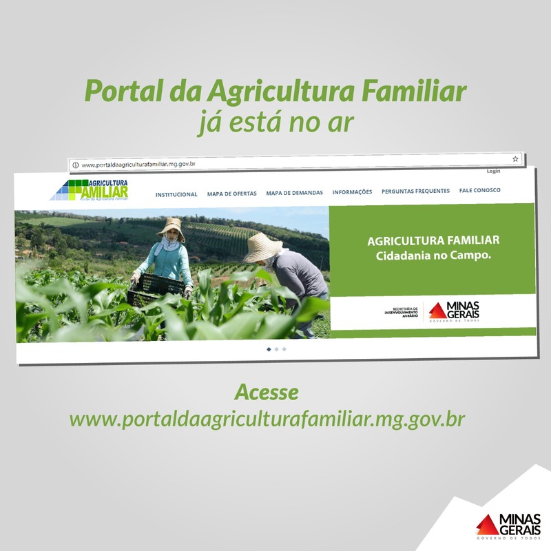 Emater-MG completa 68 anos e lança o portal da Agricultura Familiar 1