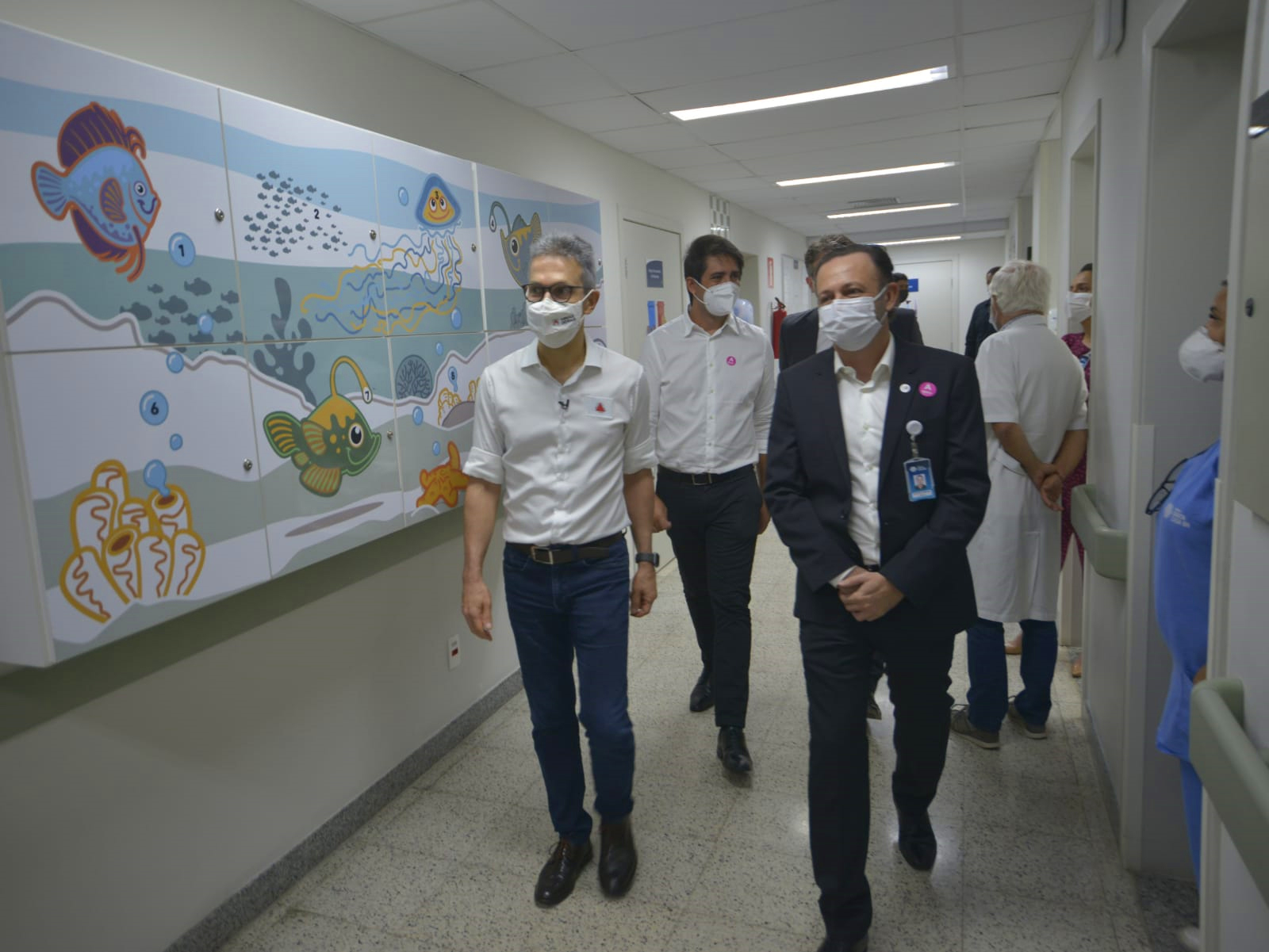 Governador visita a Santa Casa de BH e ressalta investimentos na Saúde da capital