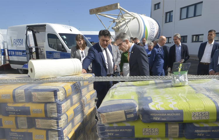 Fabricante italiana de argamassas inaugura fábrica em Matozinhos, na RMBH