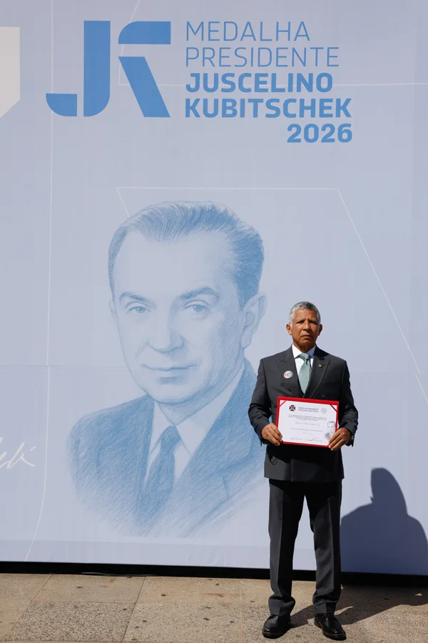 Chancelaria da entrega da Medalha Juscelino Kubitschek, em Diamantina