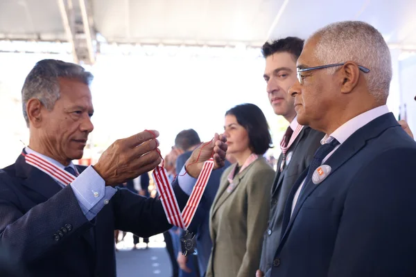 Cerimônia de entrega da Medalha Juscelino Kubitschek, em Diamantina