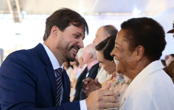 Cerimônia de entrega da Medalha Juscelino Kubitschek, em Diamantina