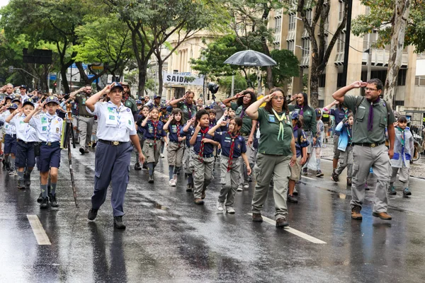 Governo de Minas participa do desfile cívico-militar de Independência do Brasil