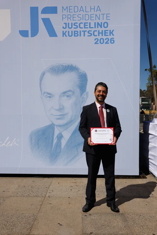 Chancelaria da entrega da Medalha Juscelino Kubitschek, em Diamantina
