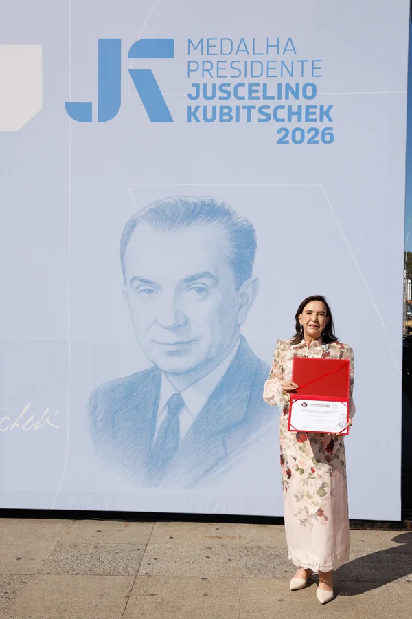 Chancelaria da entrega da Medalha Juscelino Kubitschek, em Diamantina