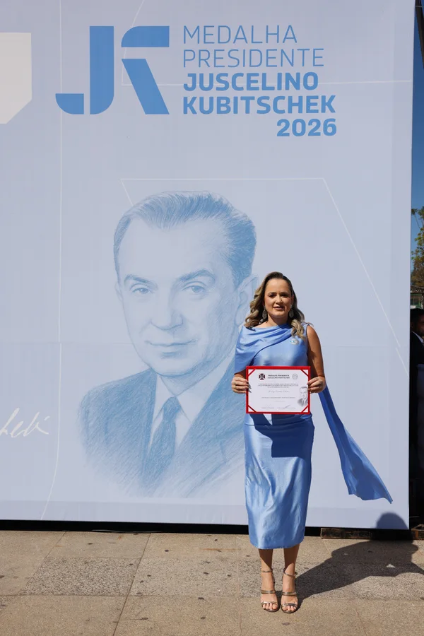 Chancelaria da entrega da Medalha Juscelino Kubitschek, em Diamantina