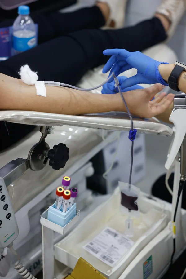 Hemominas realiza coleta na Cidade Administrativa e alerta sobre o nível atual dos estoques de sangue no estado 