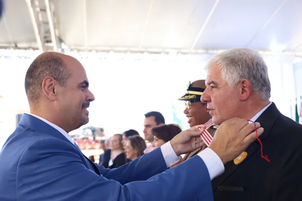 Cerimônia de entrega da Medalha Juscelino Kubitschek, em Diamantina
