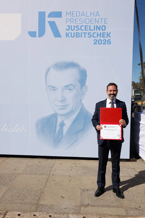 Chancelaria da entrega da Medalha Juscelino Kubitschek, em Diamantina