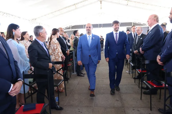 Cerimônia de entrega da Medalha Juscelino Kubitschek, em Diamantina