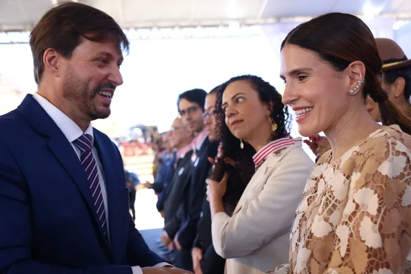 Cerimônia de entrega da Medalha Juscelino Kubitschek, em Diamantina