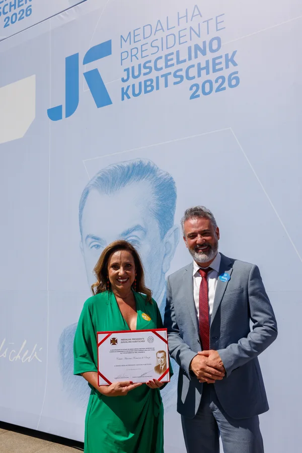 Chancelaria da entrega da Medalha Juscelino Kubitschek, em Diamantina