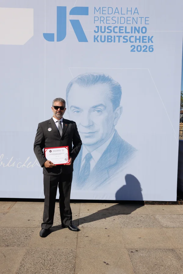 Chancelaria da entrega da Medalha Juscelino Kubitschek, em Diamantina