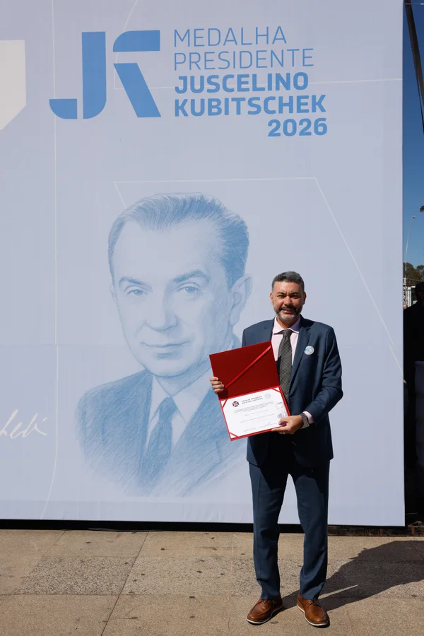 Chancelaria da entrega da Medalha Juscelino Kubitschek, em Diamantina