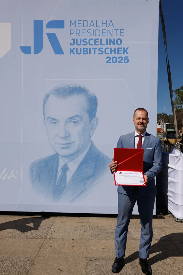 Chancelaria da entrega da Medalha Juscelino Kubitschek, em Diamantina