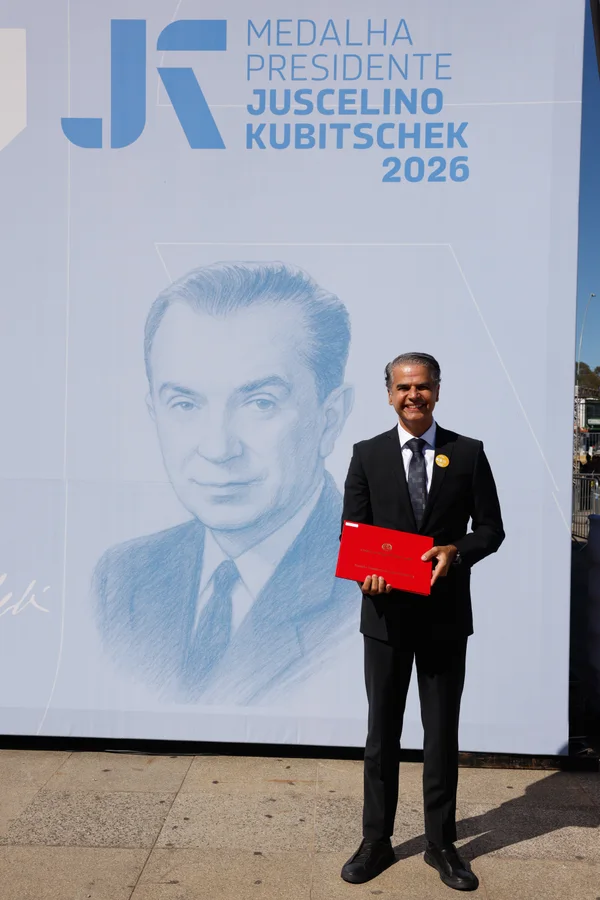 Chancelaria da entrega da Medalha Juscelino Kubitschek, em Diamantina