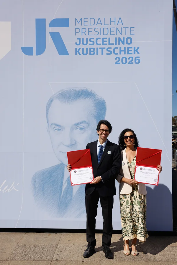 Chancelaria da entrega da Medalha Juscelino Kubitschek, em Diamantina