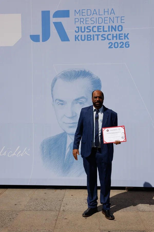 Chancelaria da entrega da Medalha Juscelino Kubitschek, em Diamantina