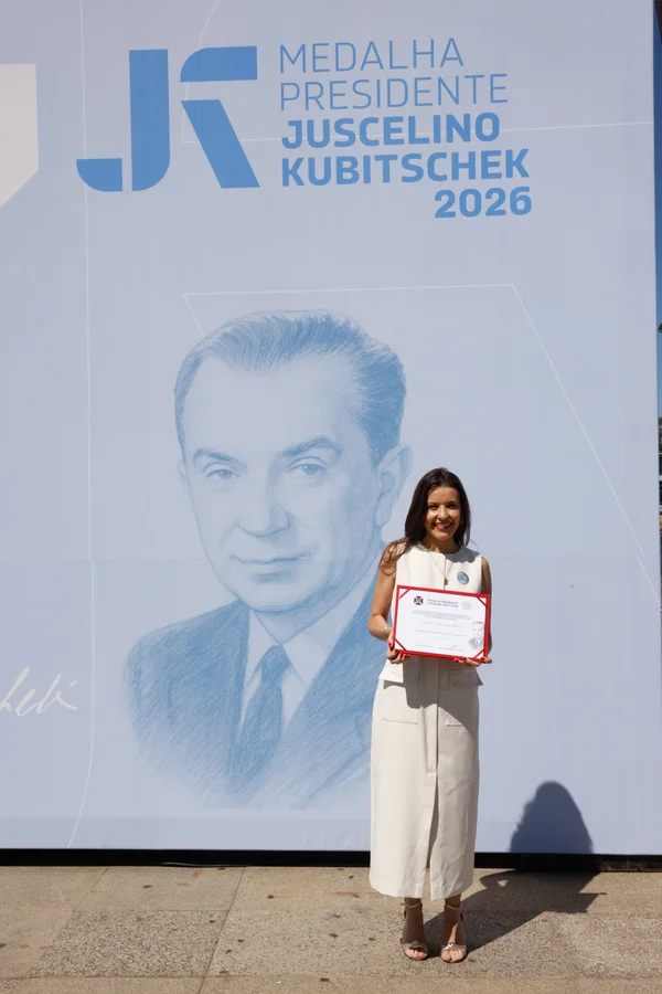 Chancelaria da entrega da Medalha Juscelino Kubitschek, em Diamantina