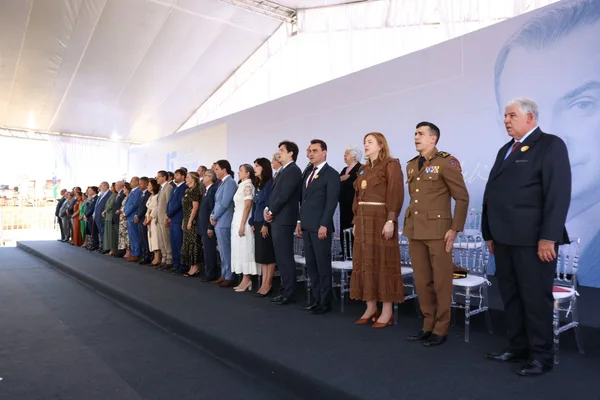Cerimônia de entrega da Medalha Juscelino Kubitschek, em Diamantina