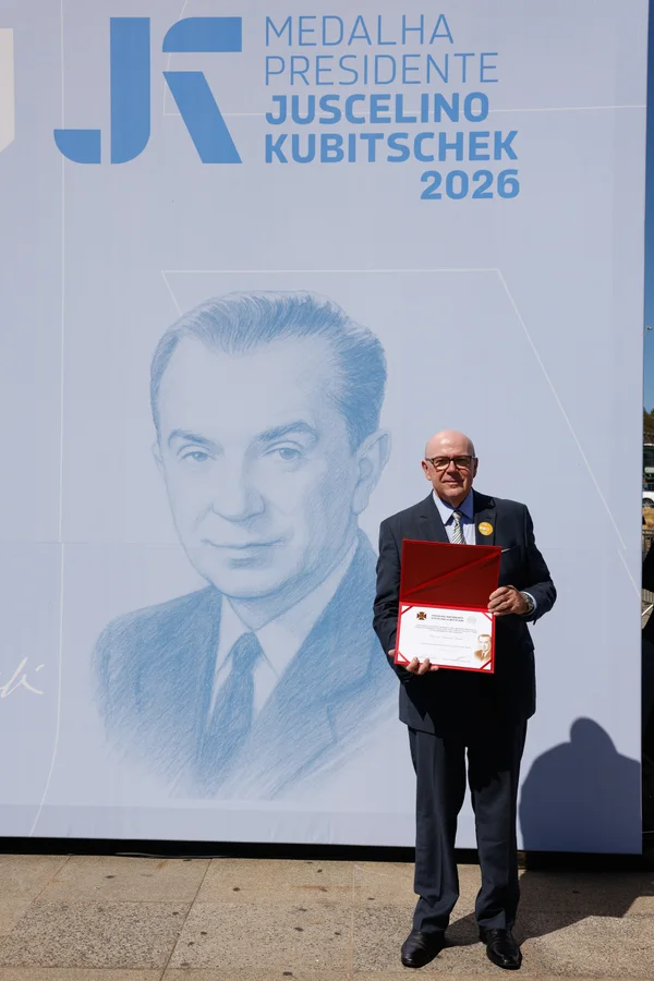 Chancelaria da entrega da Medalha Juscelino Kubitschek, em Diamantina