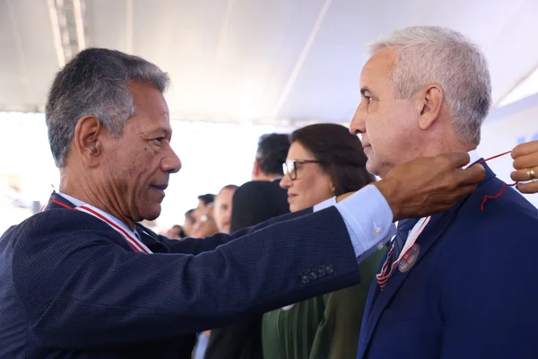 Cerimônia de entrega da Medalha Juscelino Kubitschek, em Diamantina