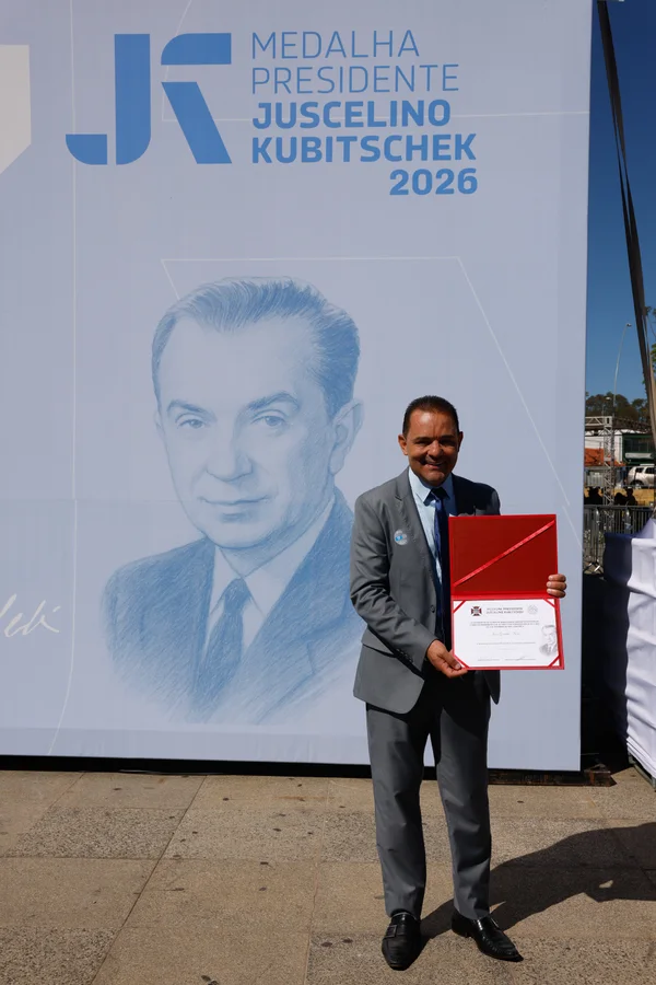 Chancelaria da entrega da Medalha Juscelino Kubitschek, em Diamantina