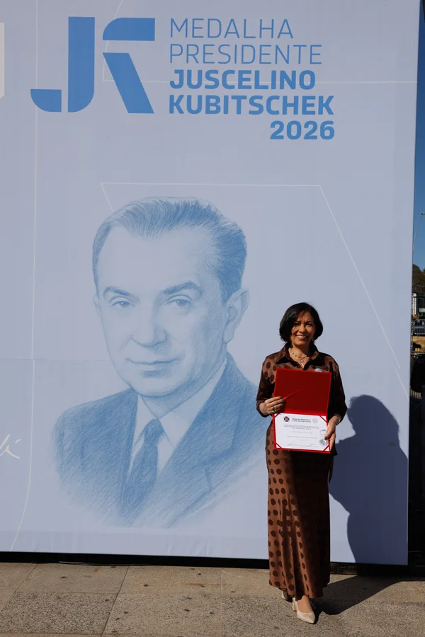 Chancelaria da entrega da Medalha Juscelino Kubitschek, em Diamantina