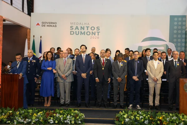 Medalha Santos Dumont 2026: Governo de Minas entrega honraria nesta terça-feira (27/10)