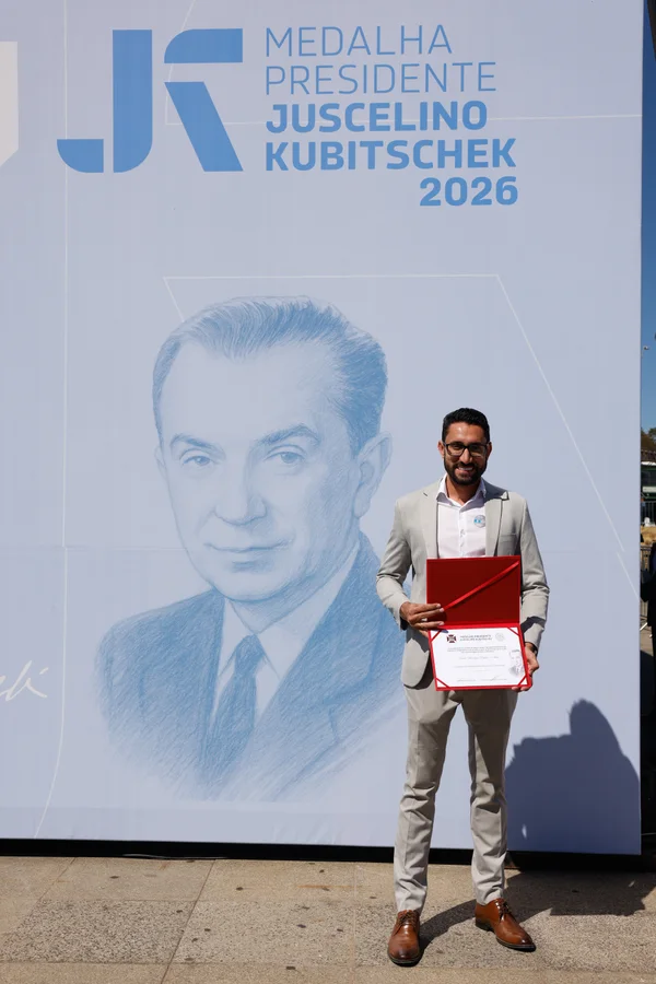 Chancelaria da entrega da Medalha Juscelino Kubitschek, em Diamantina