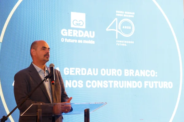 Governador participa da abertura da exposição sobre os 40 anos da usina da Gerdau em Ouro Branco