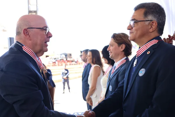Cerimônia de entrega da Medalha Juscelino Kubitschek, em Diamantina
