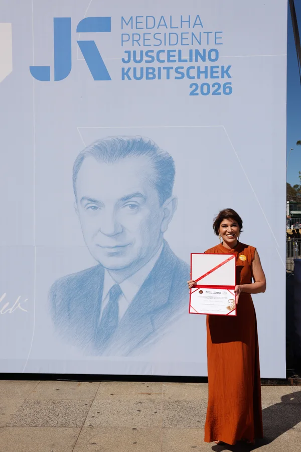 Chancelaria da entrega da Medalha Juscelino Kubitschek, em Diamantina