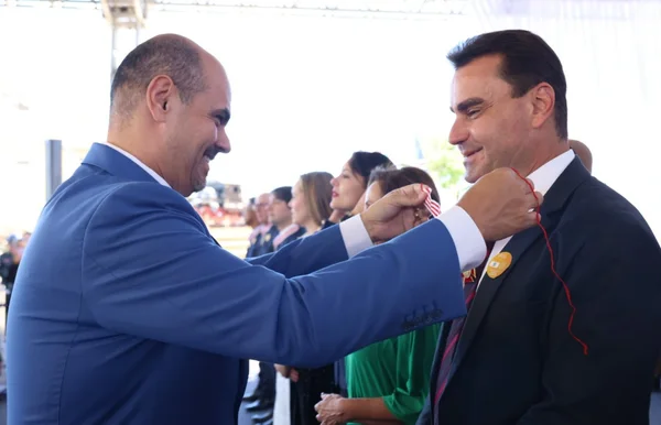 Cerimônia de entrega da Medalha Juscelino Kubitschek, em Diamantina
