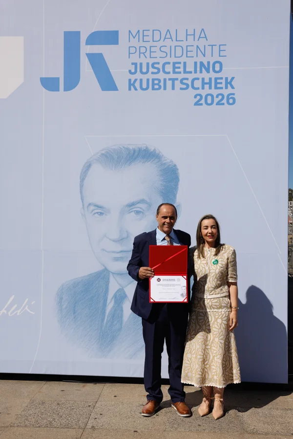 Chancelaria da entrega da Medalha Juscelino Kubitschek, em Diamantina