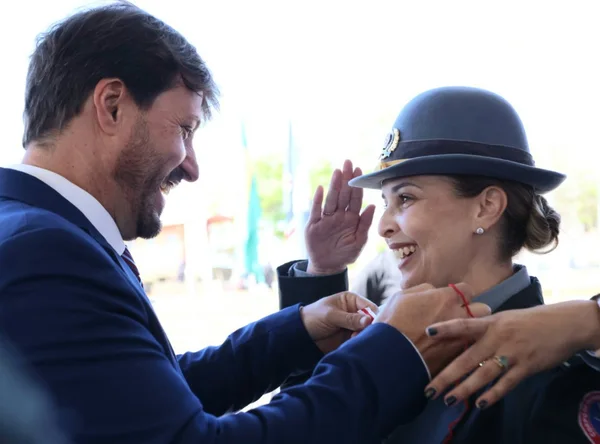 Cerimônia de entrega da Medalha Juscelino Kubitschek, em Diamantina