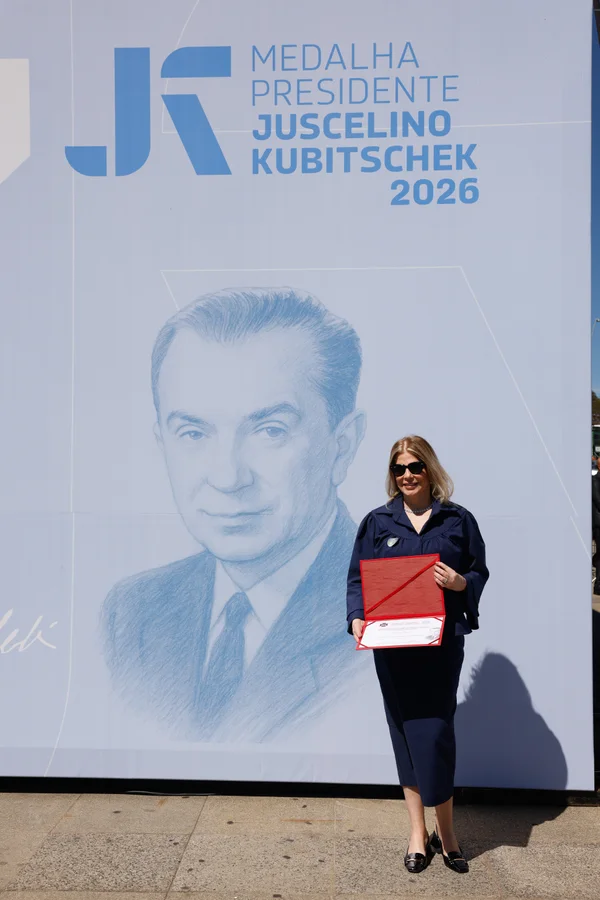 Chancelaria da entrega da Medalha Juscelino Kubitschek, em Diamantina