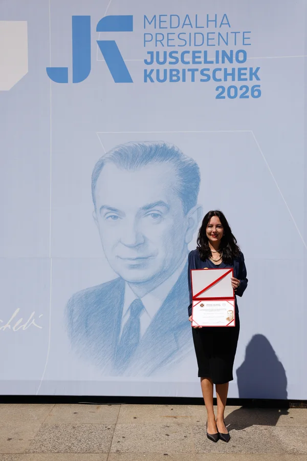 Chancelaria da entrega da Medalha Juscelino Kubitschek, em Diamantina
