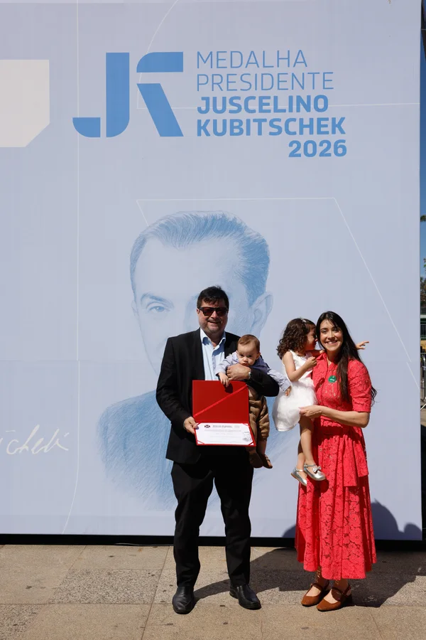 Chancelaria da entrega da Medalha Juscelino Kubitschek, em Diamantina