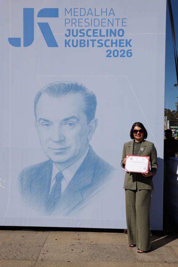 Chancelaria da entrega da Medalha Juscelino Kubitschek, em Diamantina