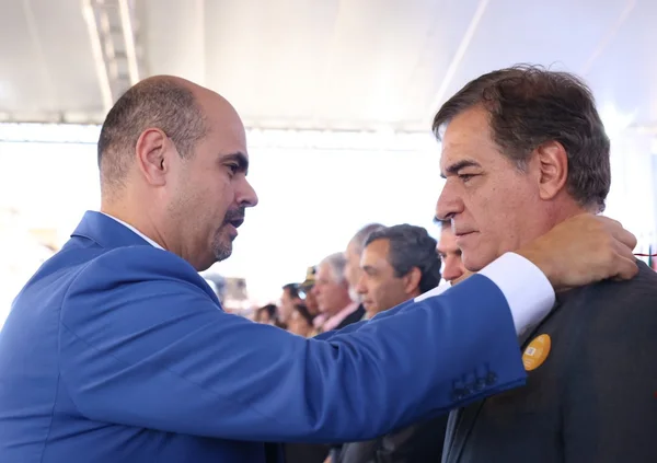 Cerimônia de entrega da Medalha Juscelino Kubitschek, em Diamantina