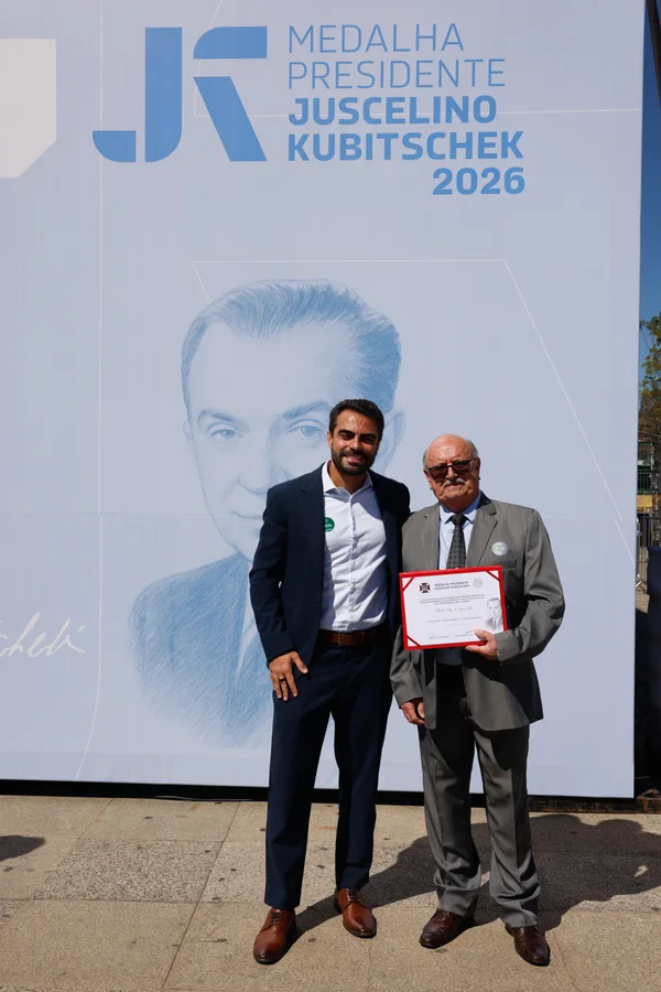 Chancelaria da entrega da Medalha Juscelino Kubitschek, em Diamantina