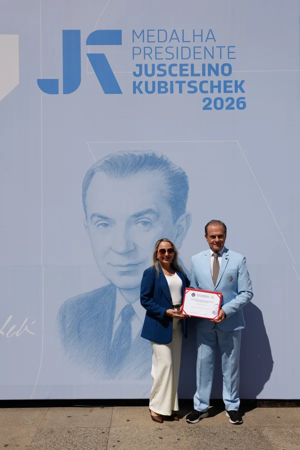 Chancelaria da entrega da Medalha Juscelino Kubitschek, em Diamantina
