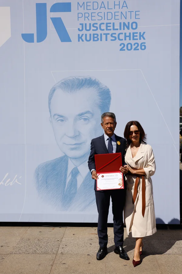 Chancelaria da entrega da Medalha Juscelino Kubitschek, em Diamantina