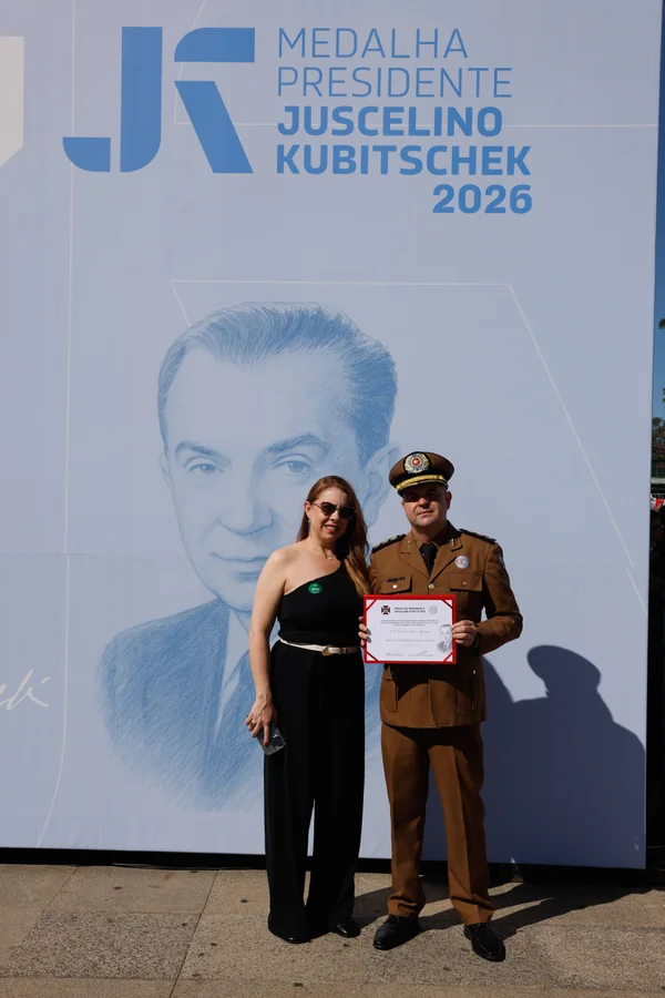 Chancelaria da entrega da Medalha Juscelino Kubitschek, em Diamantina