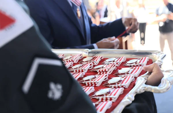 Cerimônia de entrega da Medalha Juscelino Kubitschek, em Diamantina