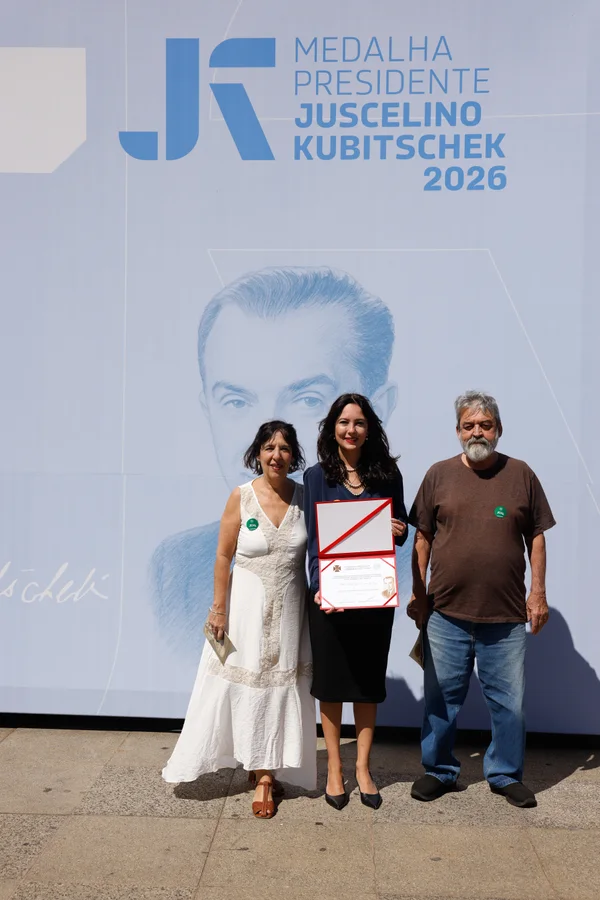 Chancelaria da entrega da Medalha Juscelino Kubitschek, em Diamantina