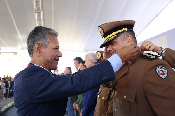 Cerimônia de entrega da Medalha Juscelino Kubitschek, em Diamantina