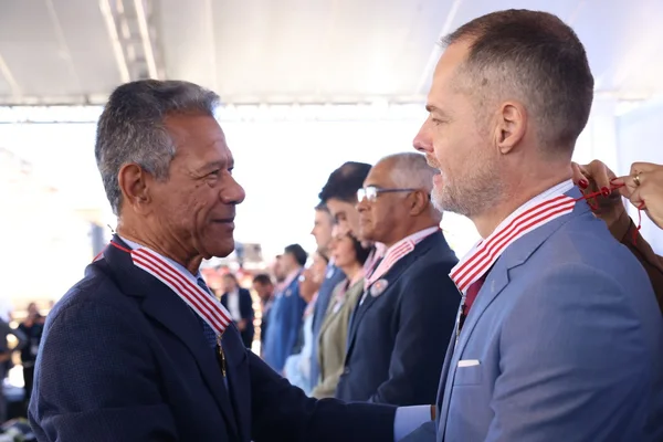 Cerimônia de entrega da Medalha Juscelino Kubitschek, em Diamantina