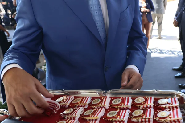 Cerimônia de entrega da Medalha Juscelino Kubitschek, em Diamantina